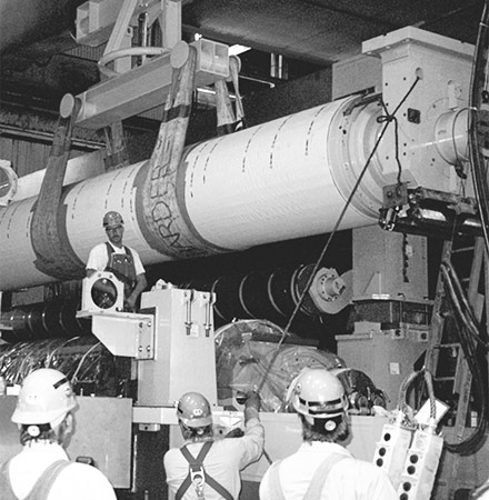 Pulp and paper construction